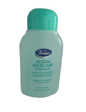 VENUS - ACQUA MICELLARE PURIFICANTE, PELLI MISTE O GRASSE